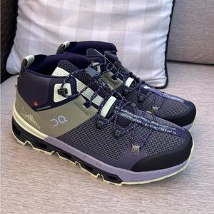 On Running Athletic Shoes - Purple and Black